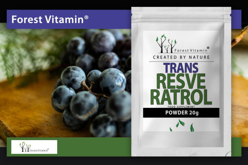 Forest Vitamin® Trans Resweratrol - 20g w Proszku - obrazek 8