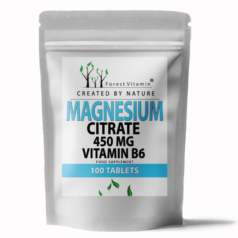 Forest Vitamin® Magnez Cytrynian 450 mg + Witamina B6 - Tabletki
