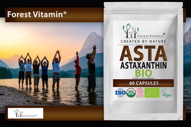 Forest Vitamin® Astaksantyna BIO WEGAN 12 mg - 60 Kapsułek Olejowych - obrazek 9