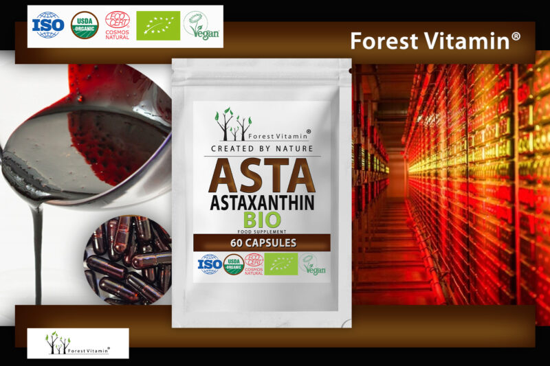 Forest Vitamin® - Astaxanthin BIO VEGAN 12 mg - 60 Oil Capsules - Image 8