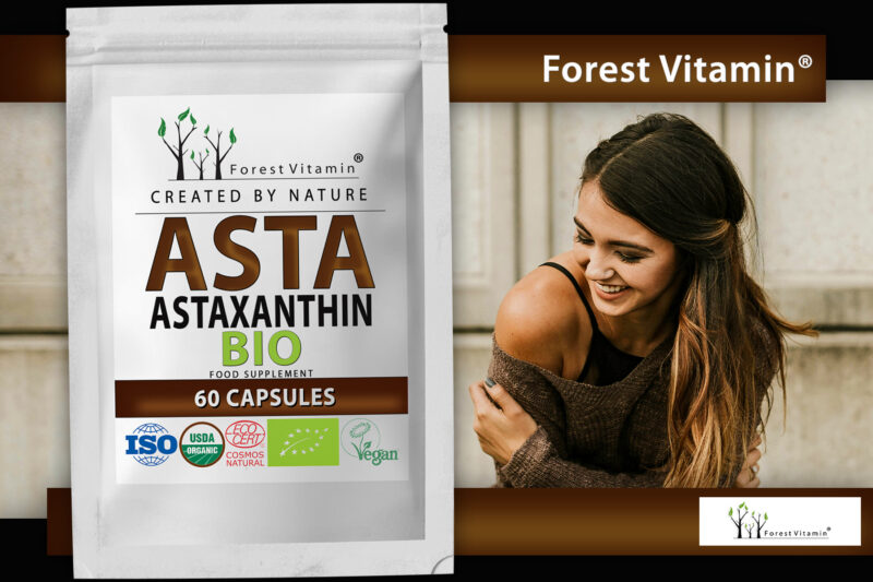 Forest Vitamin® Astaksantyna BIO WEGAN 12 mg - 60 Kapsułek Olejowych - obrazek 7