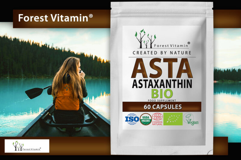 Forest Vitamin® Astaksantyna BIO WEGAN 12 mg - 60 Kapsułek Olejowych - obrazek 10