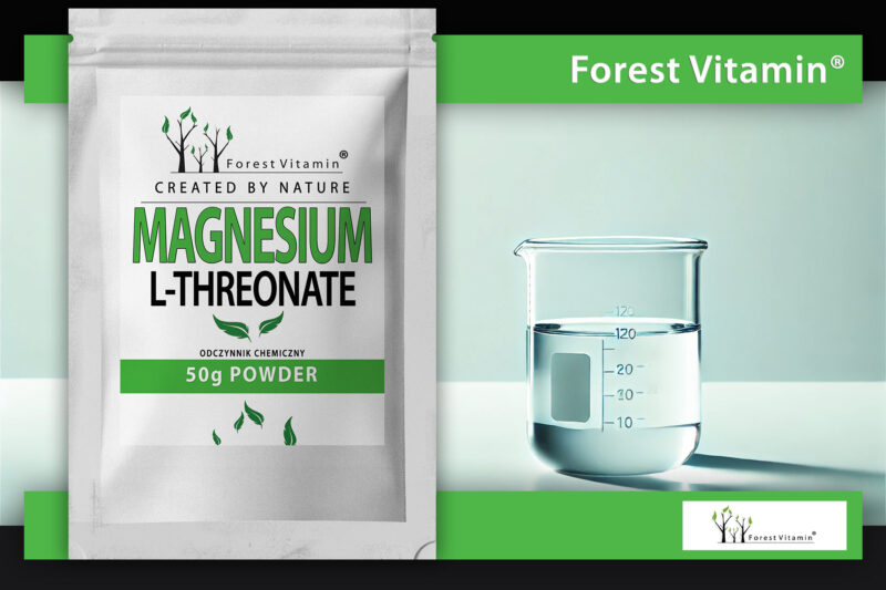 Forest Vitamin® MAGNEZ L-TREONIAN w Proszku - obrazek 7