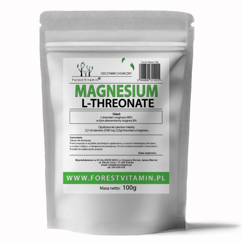 Forest Vitamin® MAGNEZ L-TREONIAN w Proszku - obrazek 3