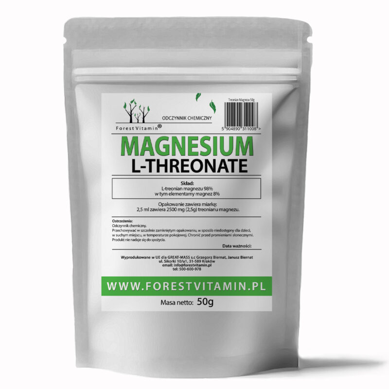 Forest Vitamin® MAGNEZ L-TREONIAN w Proszku - obrazek 2