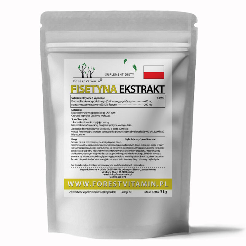 Forest Vitamin® FISETIN Extract 400 mg - 60 Capsules - Image 2