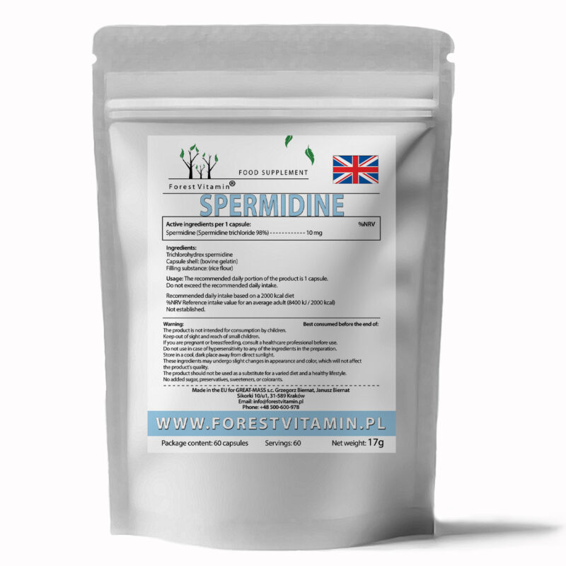 Forest Vitamin® SPERMIDYNA - 60 Kapsułek - obrazek 3