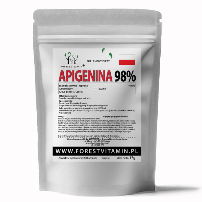 Forest Vitamin® APIGENINA 98% 200 mg - 60 Kapsułek - obrazek 2