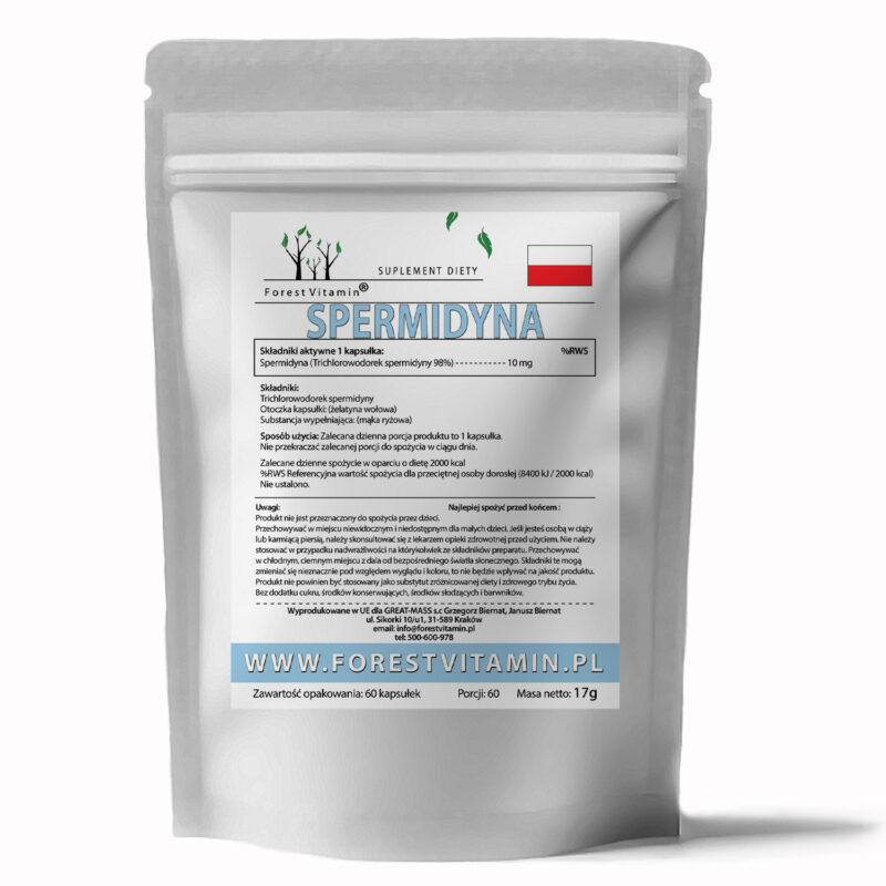 Forest Vitamin® SPERMIDYNA - 60 Kapsułek - obrazek 2