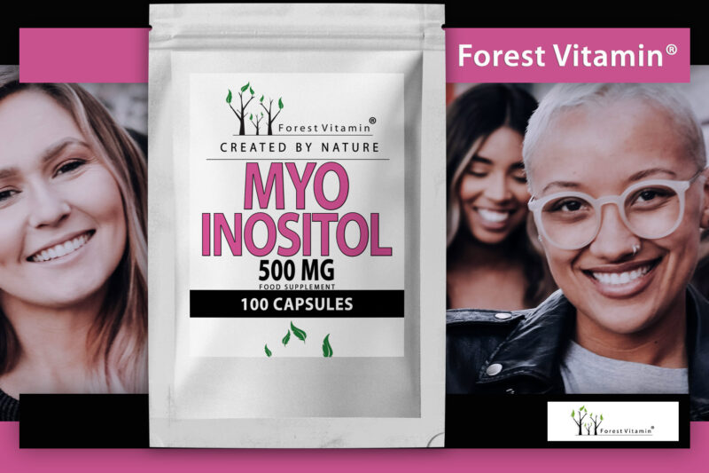 Forest Vitamin® MYO Inositol 500 mg - 100 Capsules - Image 7