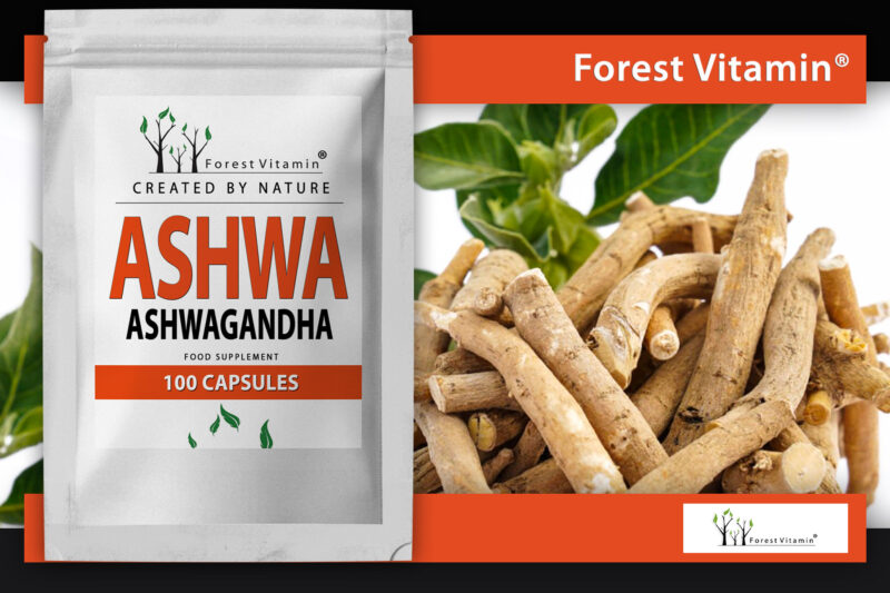 Forest Vitamin® ASHWAGANDHA EKSTRAKT 8% 120 mg - 100 Kapsułek - obrazek 7