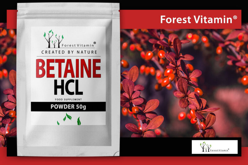 Forest Vitamin® BETAINA HCL - Proszek - obrazek 8