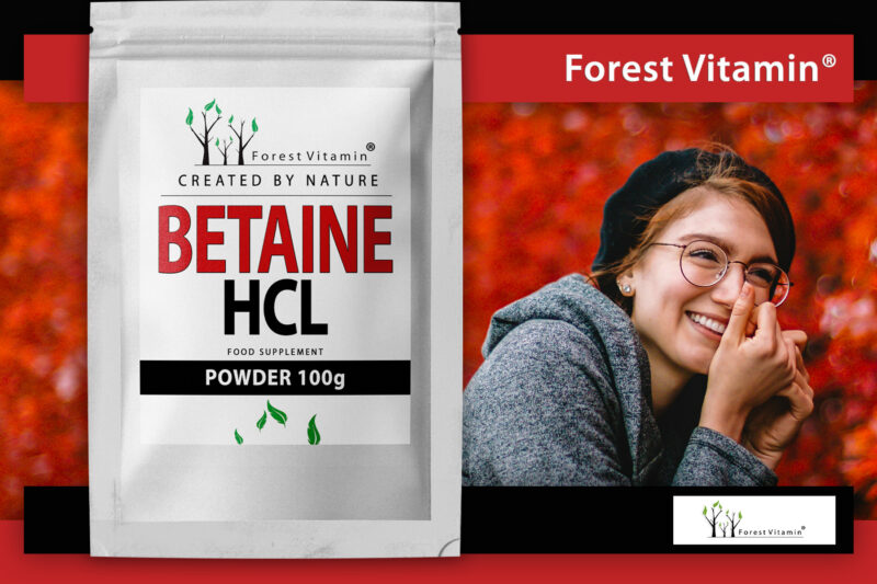 Forest Vitamin® BETAINA HCL - Proszek - obrazek 6