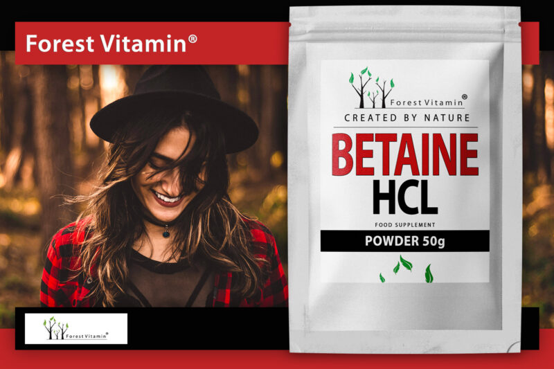 Forest Vitamin® BETAINA HCL - Proszek - obrazek 7