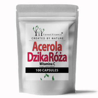 Forest Vitamin® ACEROLA + DZIKA RÓŻA - 100 Kapsułek