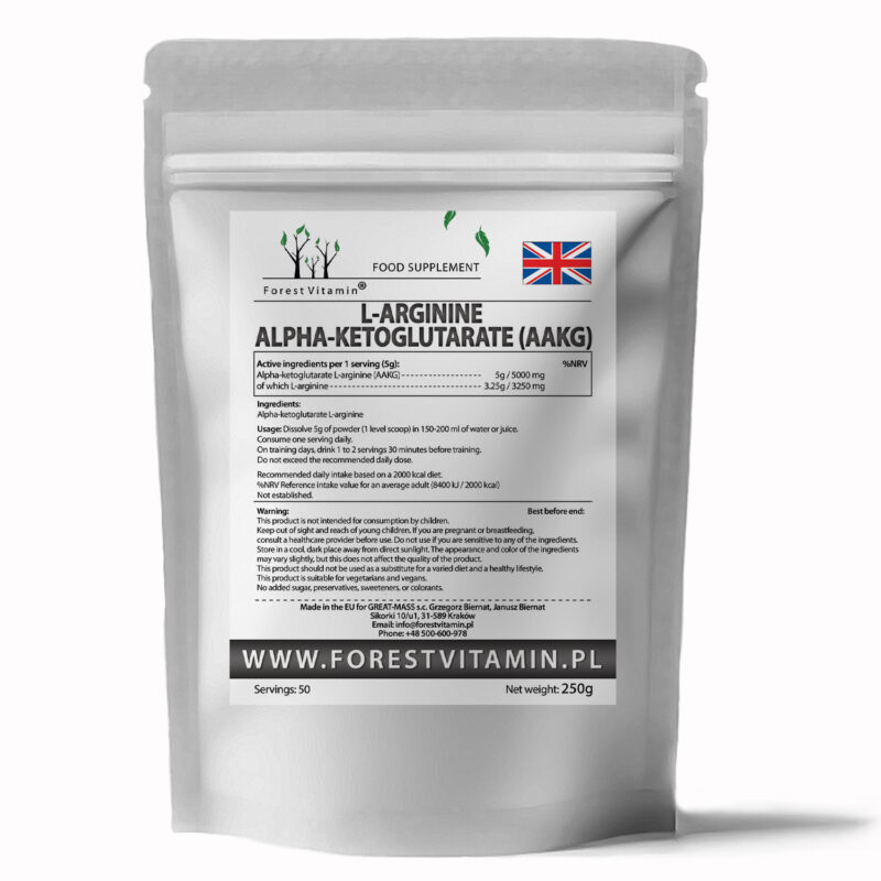 Forest Vitamin® AAKG - 250 gram w Proszku - obrazek 3