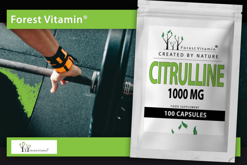 Forest Vitamin® CYTRULINA  (Jabłczan Cytruliny) 1000 mg - 100 Kapsułek - obrazek 7