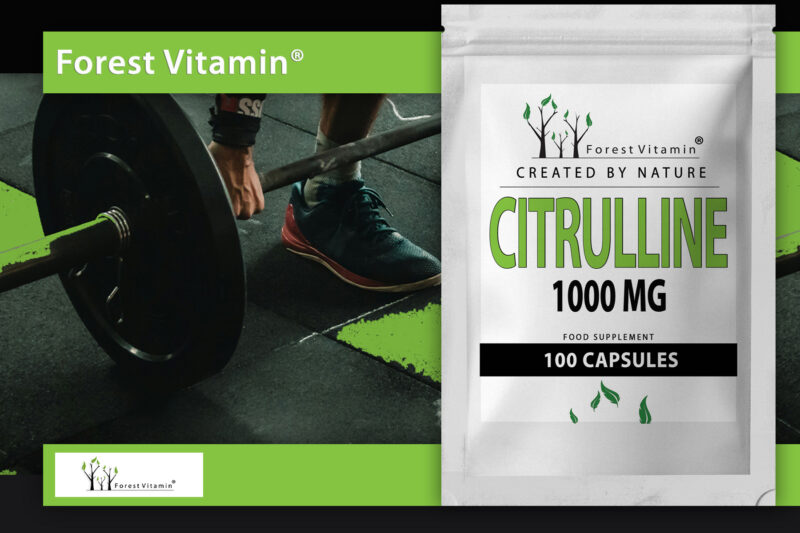 Forest Vitamin® CYTRULINA  (Jabłczan Cytruliny) 1000 mg - 100 Kapsułek - obrazek 9