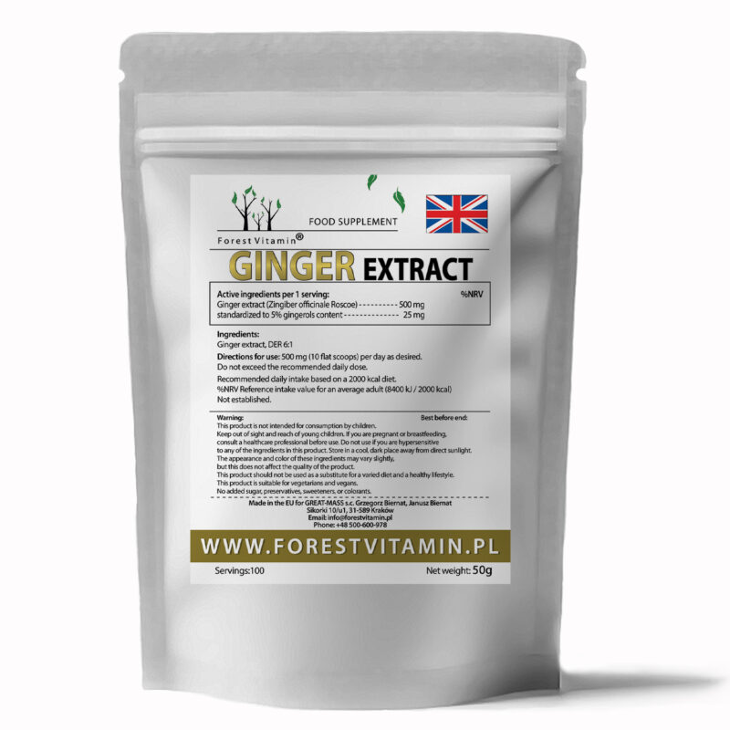Forest Vitamin® GINGER Extract - 50 grams in Powder - Image 3
