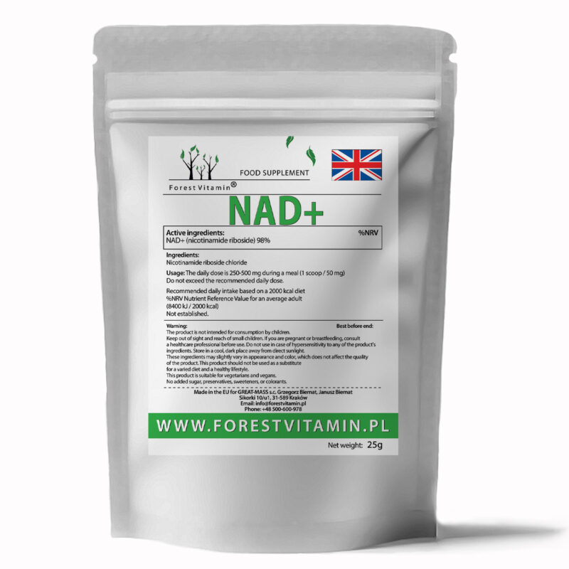 Forest Vitamin® NAD+ 25 gram w Proszku - obrazek 3