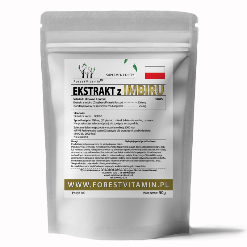 Forest Vitamin® GINGER Extract - 50 grams in Powder - Image 2