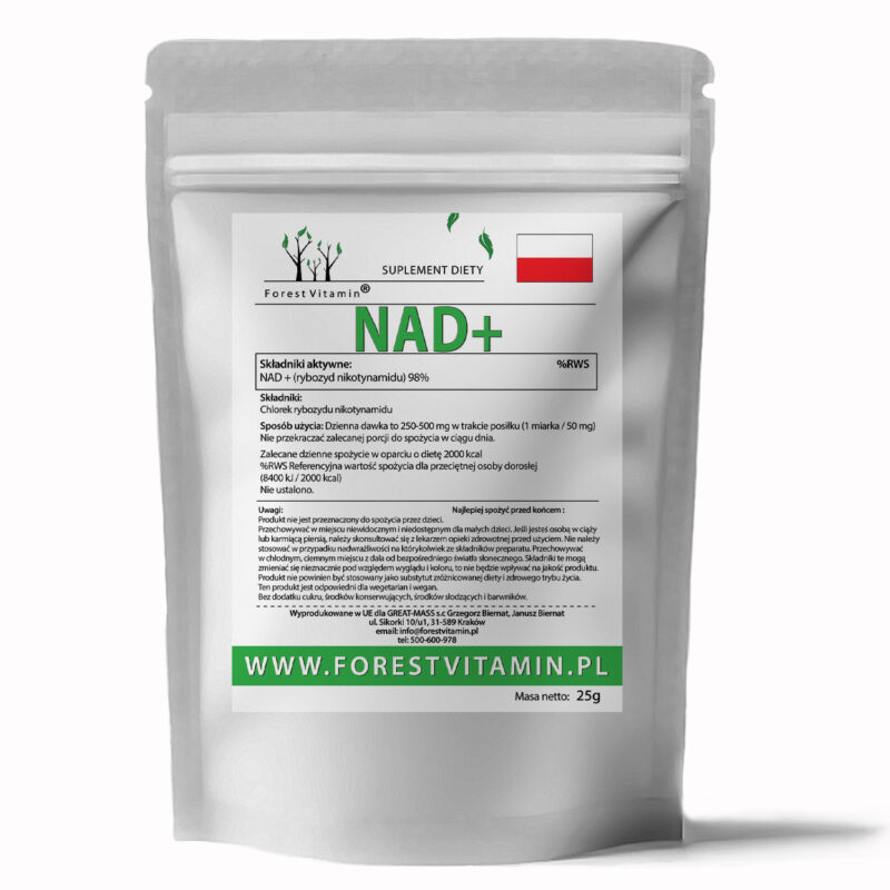 Forest Vitamin® NAD+ 25 gram w Proszku - obrazek 2