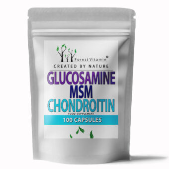 Forest Vitamin® Glukozamina + MSM + Chondroityna - 100 Kapsułek
