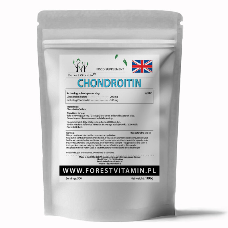 Forest Vitamin® Chondroityna 100 gram w Proszku - obrazek 3