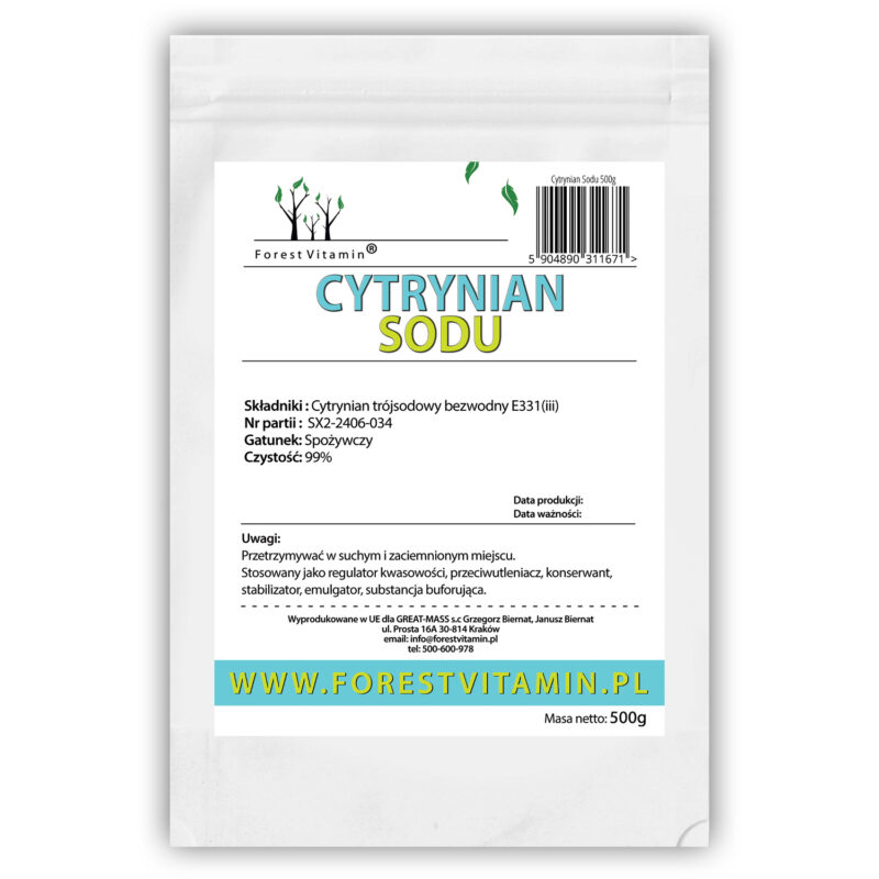 Forest Vitamin® - Sodium Citrate 500g Powder - Image 2