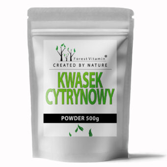 Forest Vitamin® Kwasek Cytrynowy 500 gramów w Proszku