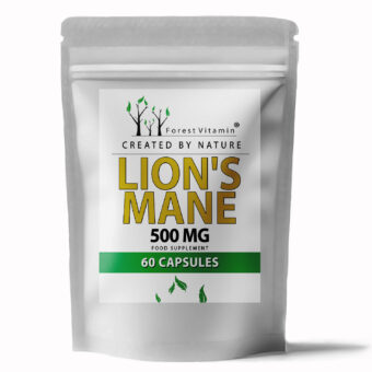 Forest Vitamin® LION'S MANE (Soplówka Jeżowata) 500 mg - 60 Kapsułek