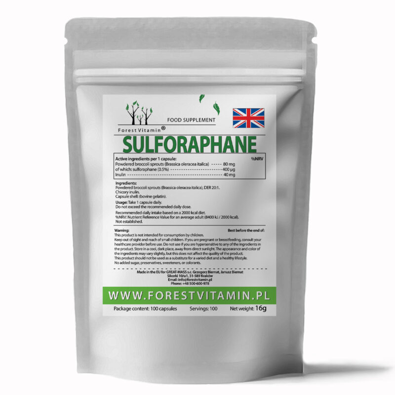 Forest Vitamin® Sulforafan 400 µg - 100 Kapsułek - obrazek 3