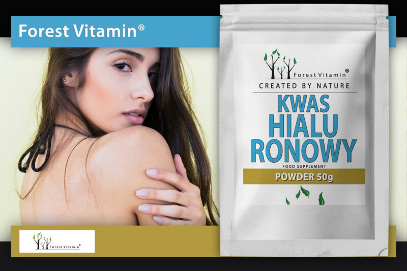 Forest Vitamin® Kwas Hialuronowy - 50 gramów w Proszku - obrazek 5