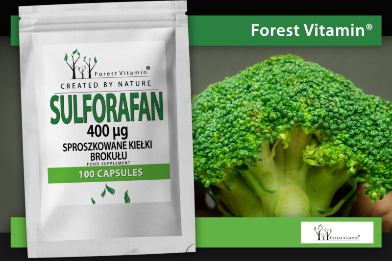 Forest Vitamin® Sulforafan 400 µg - 100 Kapsułek - obrazek 8
