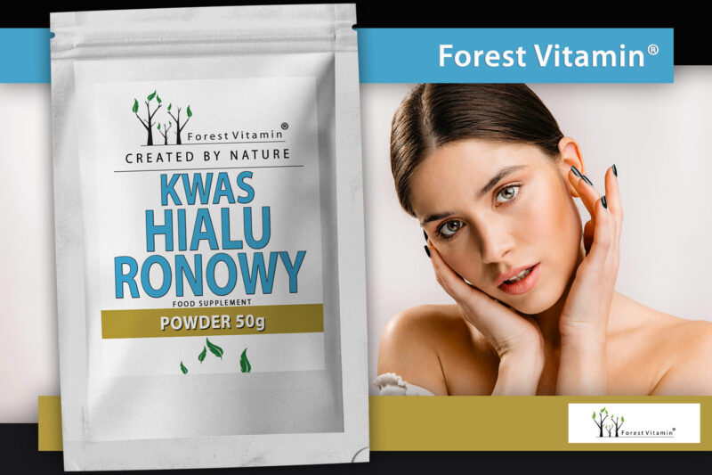 Forest Vitamin® Kwas Hialuronowy - 50 gramów w Proszku - obrazek 6