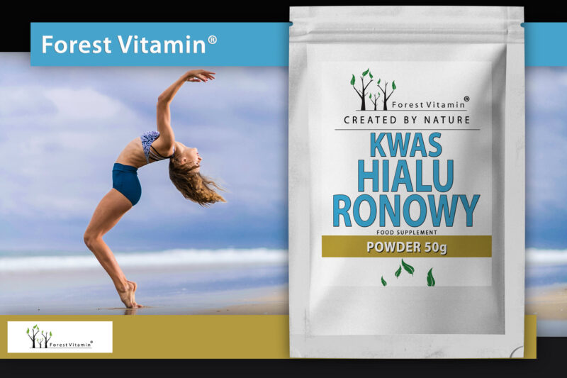 Forest Vitamin® Kwas Hialuronowy - 50 gramów w Proszku - obrazek 7