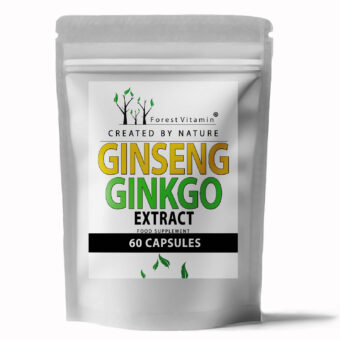 Forest Vitamin® Żeń-Szeń + Miłorząb Ekstrakt - 60 Kapsułek