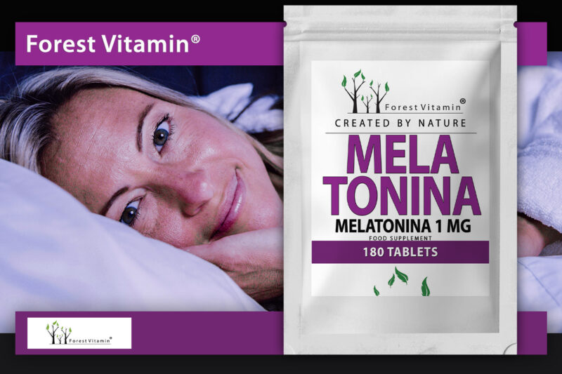 Forest Vitamin® Melatonina 1 mg - 180 Tabletek - obrazek 6