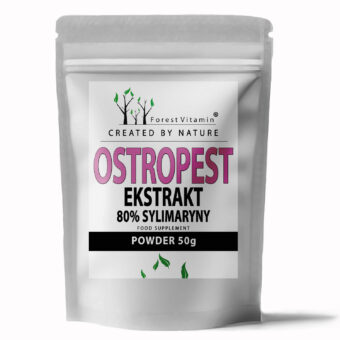 Forest Vitamin® Ostropest Plamisty Ekstrakt - 50 gram w Proszku