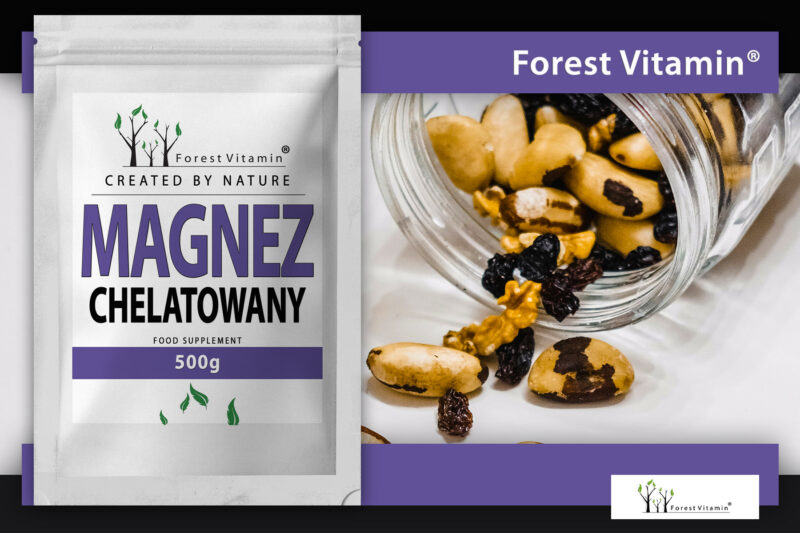 Forest Vitamin® Magnez Chelatowany - 500 gram w Proszku - obrazek 5