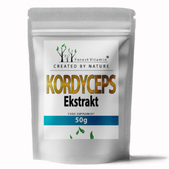 Forest Vitamin® Kordyceps Chiński Ekstrakt - 50 gramów w Proszku
