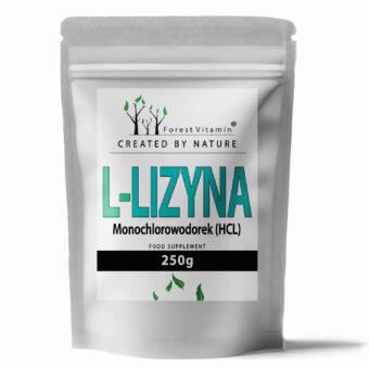 Forest Vitamin® L-Lizyna HCL - 250 gram w Proszku