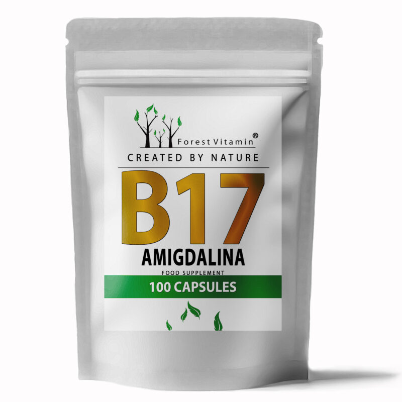 Forest Vitamin® B17 Extract from Bitter Apricot Seeds – 100 Capsules