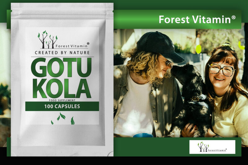 Forest Vitamin® Gotu Kola Wąkrotka Azjatycka Ekstrakt 500 mg - 100 Kapsułek - obrazek 6