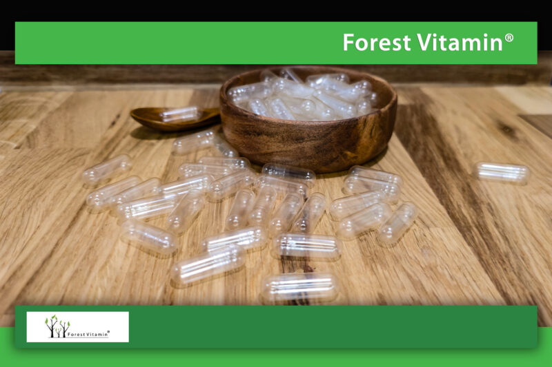 Forest Vitamin® Puste kapsułki Wegańskie HPMC  Rozmiar 0 - obrazek 5