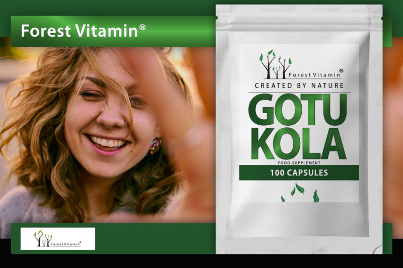Forest Vitamin® Gotu Kola Wąkrotka Azjatycka Ekstrakt 500 mg - 100 Kapsułek - obrazek 7