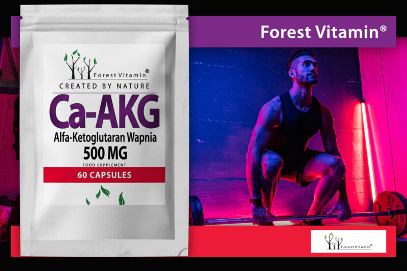 Forest Vitamin® Ca-AKG 500 mg - 60 Capsules - Image 6