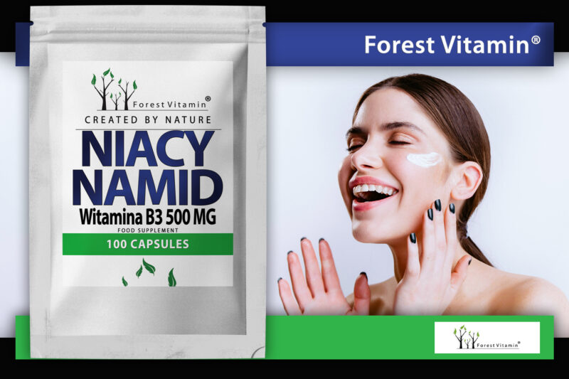 Forest Vitamin® Niacynamid 500 mg - 100 Kapsułek - obrazek 6