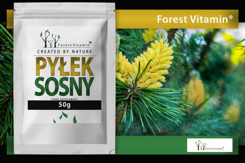 Forest Vitamin® Pyłek Sosny 50 gramów w Proszku - obrazek 6