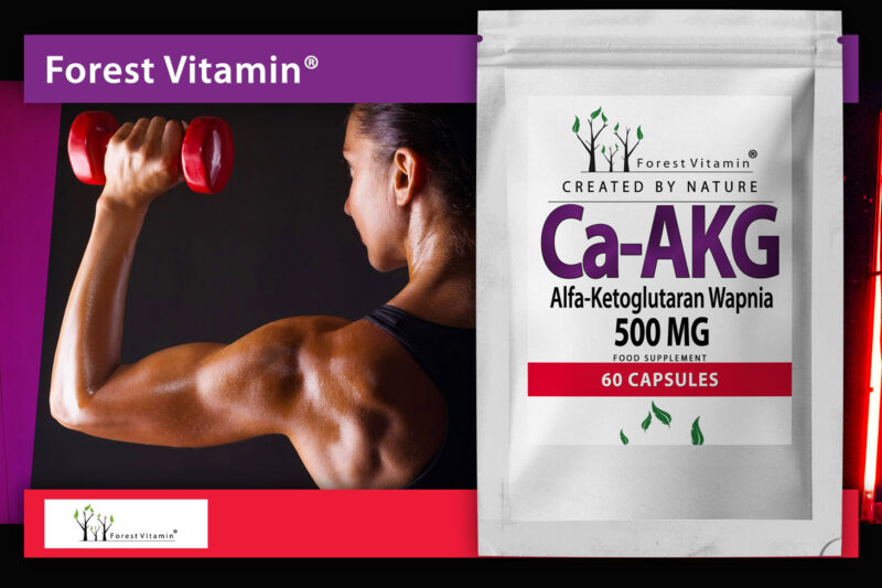 Forest Vitamin® Ca-AKG 500 mg - 60 Capsules - Image 7
